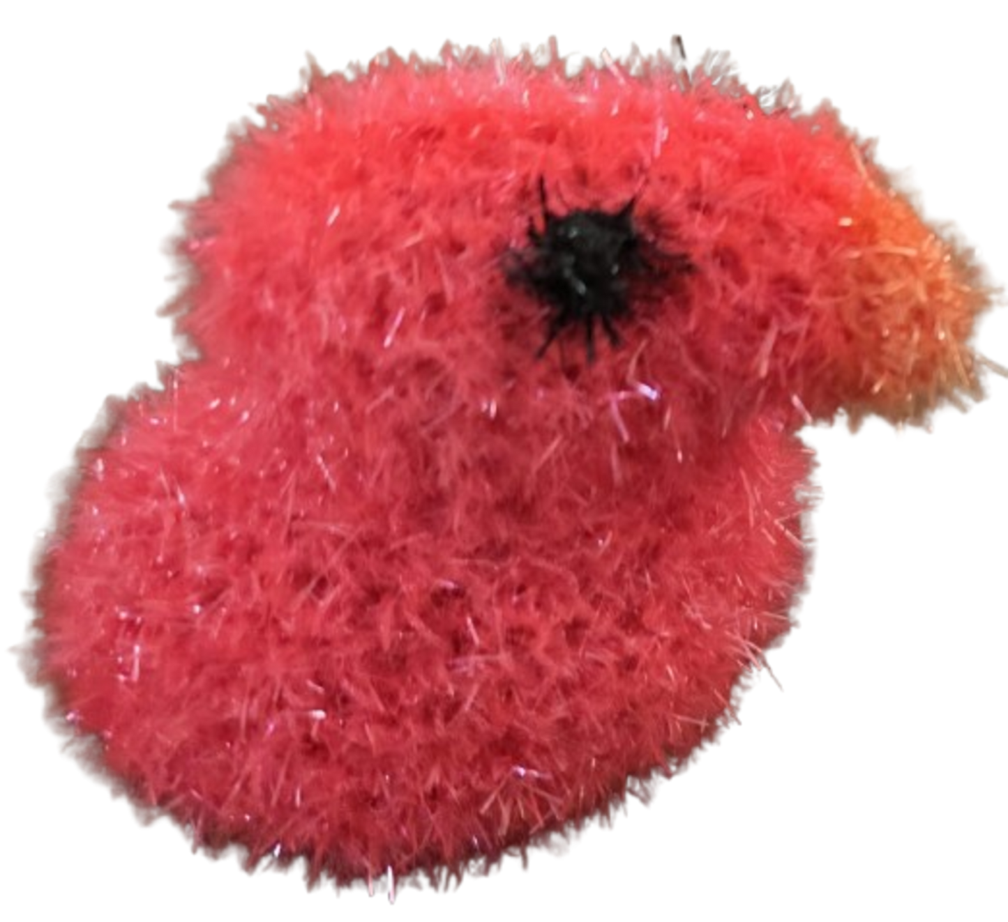 Gehaakte badeend roze