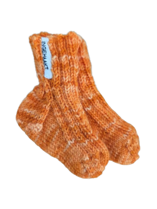 Bioluxe orange Baby- und Kindersocken