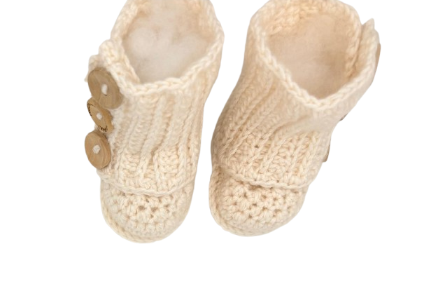 Gehäkelte Babystiefel